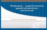 Historia Patrimonio Gastronomico Nacional