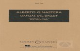 Alberto Ginastera Danzas Del Ballet Estancia