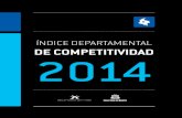 Indice Departamental de Competitividad-2014