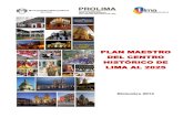Plan Maestro del Centro Histórico de Lima al 2025