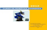 Curso de Robotica Avanzada 2014