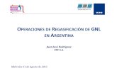 Operaciones de Regasificacion de Gnl en Argentina