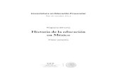 Historia de La Educacion en Mexico Lepree