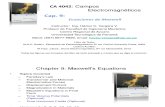 CEM4042 Cap 9 - Ecuaciones de Maxwell2014