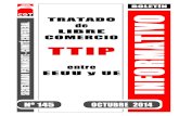 Tratado de Libre Comercio (TTIP)
