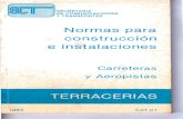NORMAS PARA CONSTRUCCION E INSTALACIONES DE CARRETERAS Y AEROPISTAS LIBRO 3.01.01 Terracerias