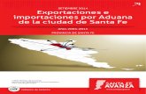 Exportaciones e Importaciones Por Aduana Santa Fe 2004-2013