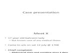 Case Presentation Volvulus