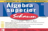 Álgebra Superior, 3ra Edición- Serie Schaum