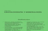 Cristalografía y Mineralogía (1)