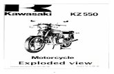 Despiece Kawasaki - KZ 550