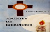 Apuntes de Ejercicios, P. Alfonso Torres SJ