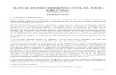 Manual de Procedimiento Civil - El Juicio Ejecutivo (Raúl Espinosa Fuentes)