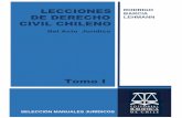 Barcia Lehmann, Rodrigo; Lecciones de Derecho Civil Chileno, Tomo I, Del Acto Jurídico