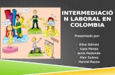 Intermediación Laboral en Colombia