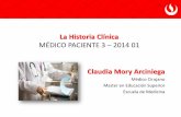 Historia Clínica 2014 1