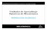 Presentacion Unidades de Aprendizaje Optativas de Mecatronica.p