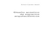 arquitectura - diseño acústico