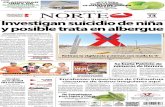 Periódico Norte de Ciudad Juárez edición impresa del 14 marzo del 2014