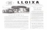 LLOIXA. Número 30,diciembre/desembre 1983. Butlletí informatiu de Sant Joan. Boletín informativo de Sant Joan. Autor: Asociación Cultural Lloixa