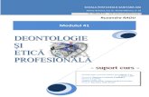 116376841 Suport Curs Deontologie Si Etica Profesionala Anul III