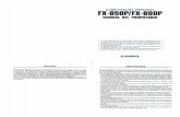 Manual FX-880P - Español (Completo)