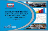 Compendio Estadístico Provincial de Piura 2011