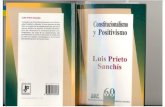 Prieto Sanchis, Luis, Constitucionalismo y Positivismo
