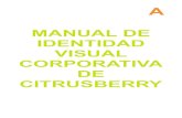 Manual de Identidad Visual Corporativa de Citrusberry