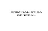 Criminalistica General Medicina Legal y Forense