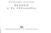 GILSON, E., Dios y la filosofía