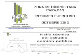 Zona Metropolitana Hercon Octubre 2013