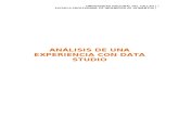 2 ANÁLISIS DE UNA EXPERIENCIA CON DATA STUDIO