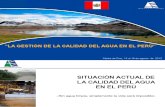 La Gestión de la Calidad del Agua en #Perú