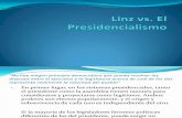 Linz vs Presidencialismo