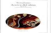 02 Tertuliano - Acerca Del Alma (Incompleto)