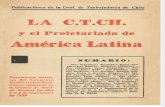 La CTCH y el proletariado de América Latina. 1938