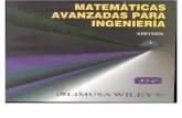 Matemáticas Avanzadas Vol. 1 - Erwin Kreyszig