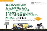 Informe sobre la situación mundial de la seguridad vial 2013 (OMS)