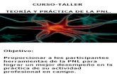 Presentación Curso-Taller Teoría y Practica de la PNL.