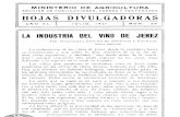La industria del vino de Jerez. (1947)