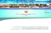 Plan de Operaciones de Emergencia Del Distrito de Chazuta