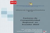 Informe de coyuntura económica N° 10 año 2012