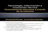 Información e Innovación Técnica Bloque I Parte 1
