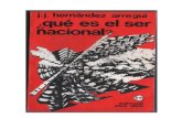 ¿QUE ES EL SER NACIONAL? (La conciencia histórica iberoamericana)- Juan José Hernández Arregui