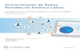 El crecimiento de Redes Sociales en América Latina - ConScore (2011)