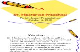 St. Nectarios Preschool Presentation