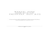 Manual Para Administrar Empresas Sociales y ONG