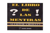 El libro de las mentiras (333) Aliester Crowley