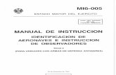 Mi6- 005 Identificacion de Aeronaves e Instruccion de Observ